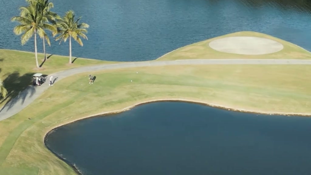 Aerial view of the 2025 Epiphany Golf Tournament